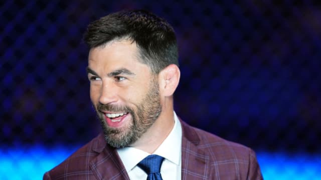 UFC color commentator and former two-time UFC bantamweight champion Dominick Cruz.